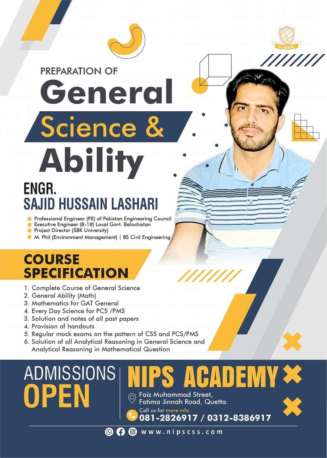 GSA (General Science & Ability)